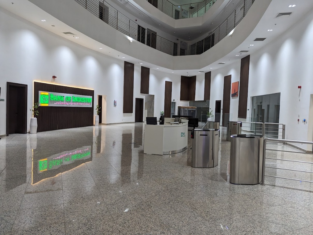 Wylout Designs Limited — Bank of Industry Corporate Atrium Fit-Out